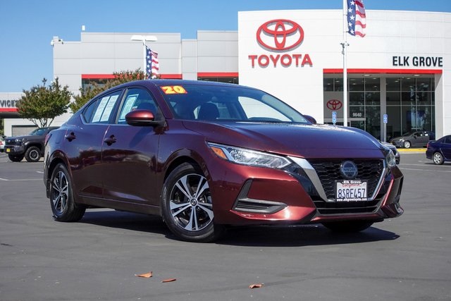 used 2020 Nissan Sentra car, priced at $15,266