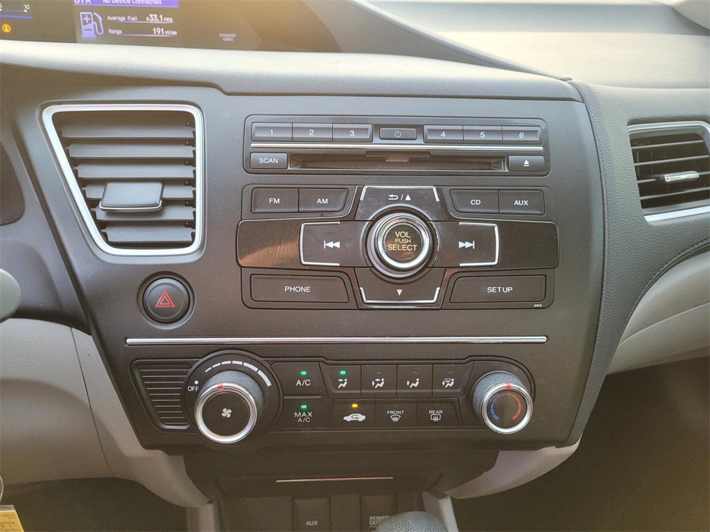 used 2015 Honda Civic car, priced at $10,750