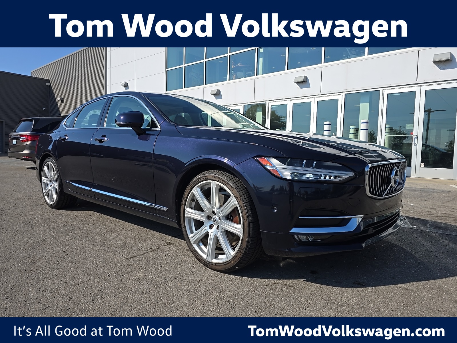 used 2017 Volvo S90 car, priced at $20,300