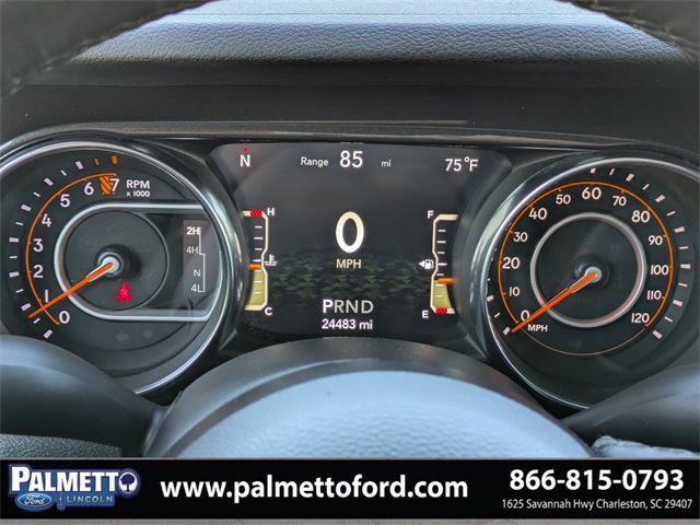 used 2020 Jeep Wrangler car, priced at $30,677