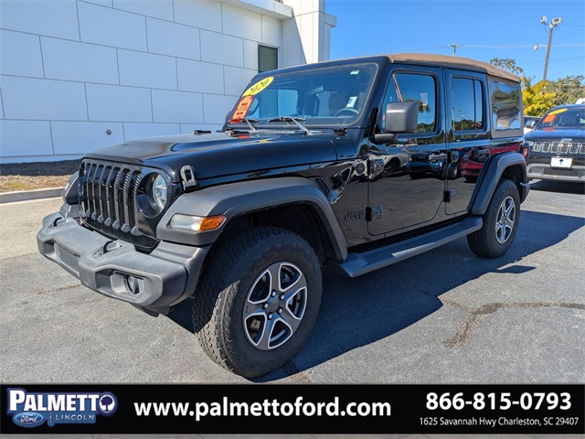 used 2020 Jeep Wrangler car, priced at $30,677