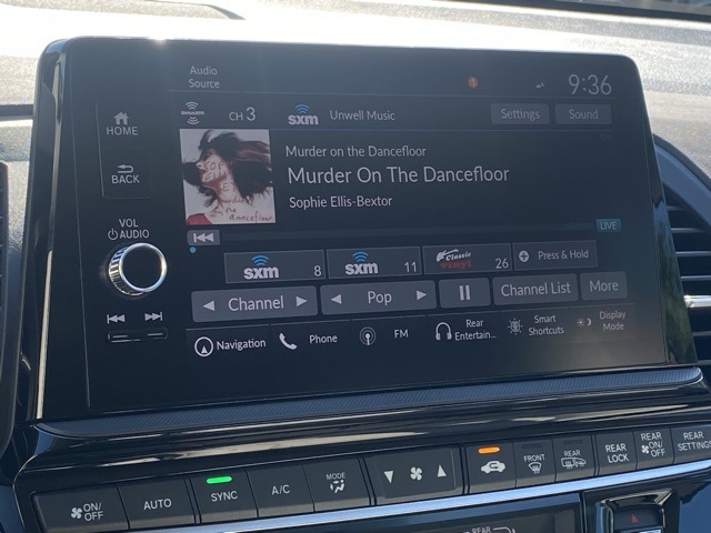 new 2026 Honda Odyssey car, priced at $46,973