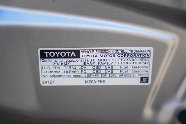 new 2026 Toyota Corolla car, priced at $24,229