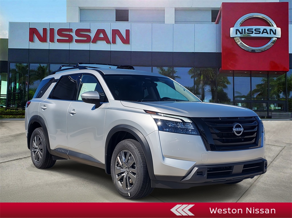 new 2025 Nissan Pathfinder car, priced at $34,111