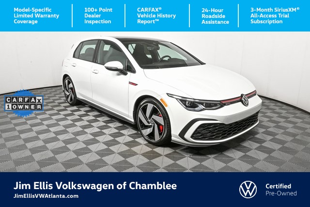 used 2022 Volkswagen Golf GTI car, priced at $26,800