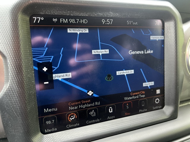 used 2021 Jeep Gladiator car, priced at $31,834