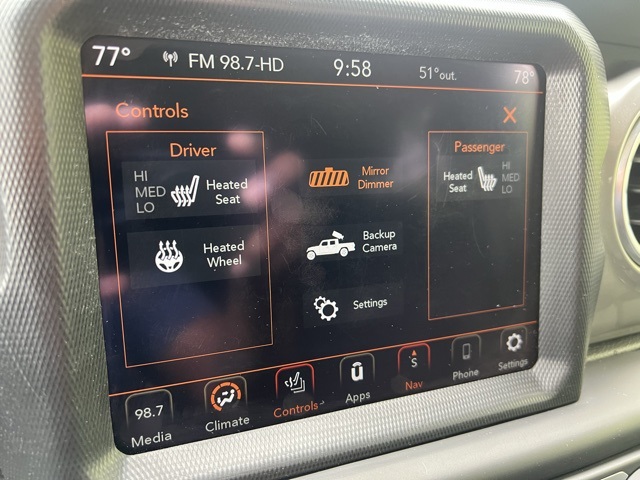 used 2021 Jeep Gladiator car, priced at $31,834