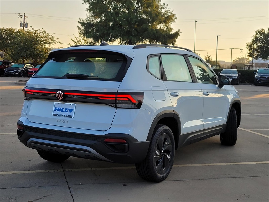 new 2025 Volkswagen Taos car, priced at $25,713