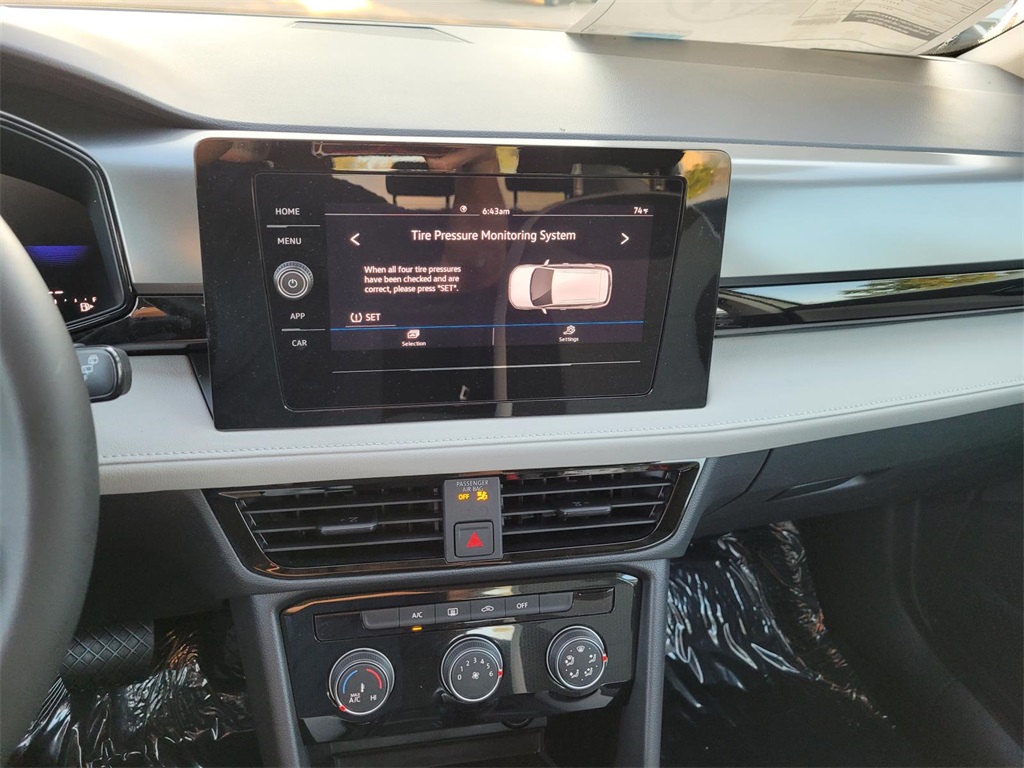 new 2025 Volkswagen Taos car, priced at $25,713