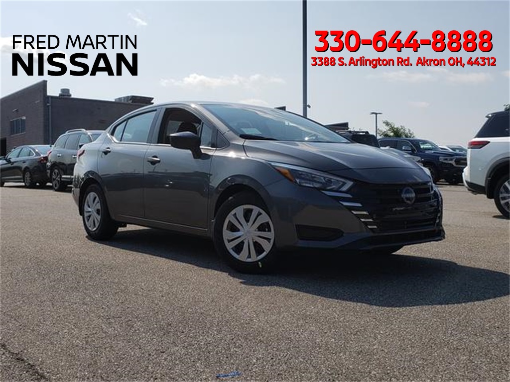 new 2025 Nissan Versa car, priced at $20,398