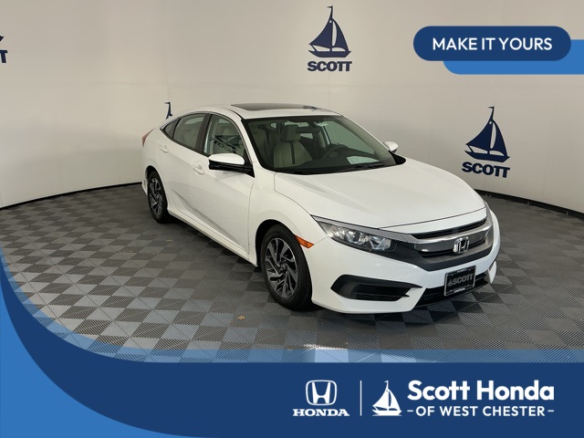used 2018 Honda Civic car, priced at $17,644