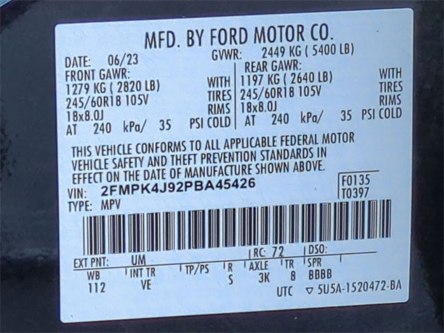 used 2023 Ford Edge car, priced at $19,911