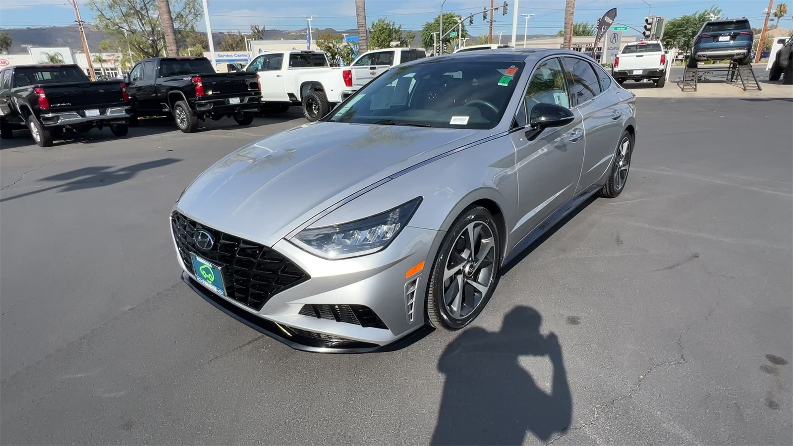 used 2021 Hyundai Sonata car, priced at $23,991