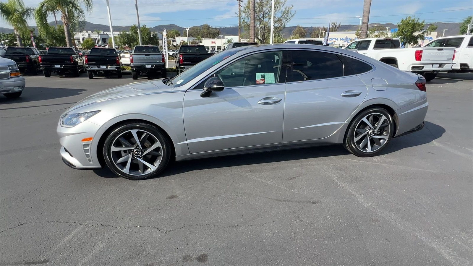 used 2021 Hyundai Sonata car, priced at $23,991