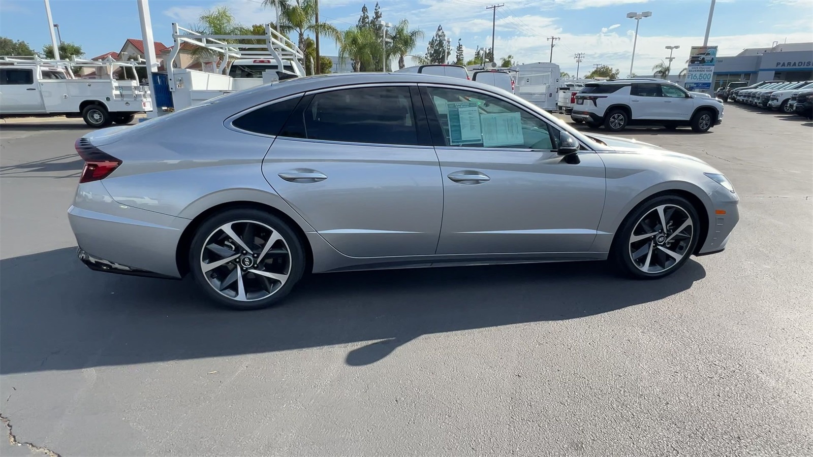 used 2021 Hyundai Sonata car, priced at $23,991