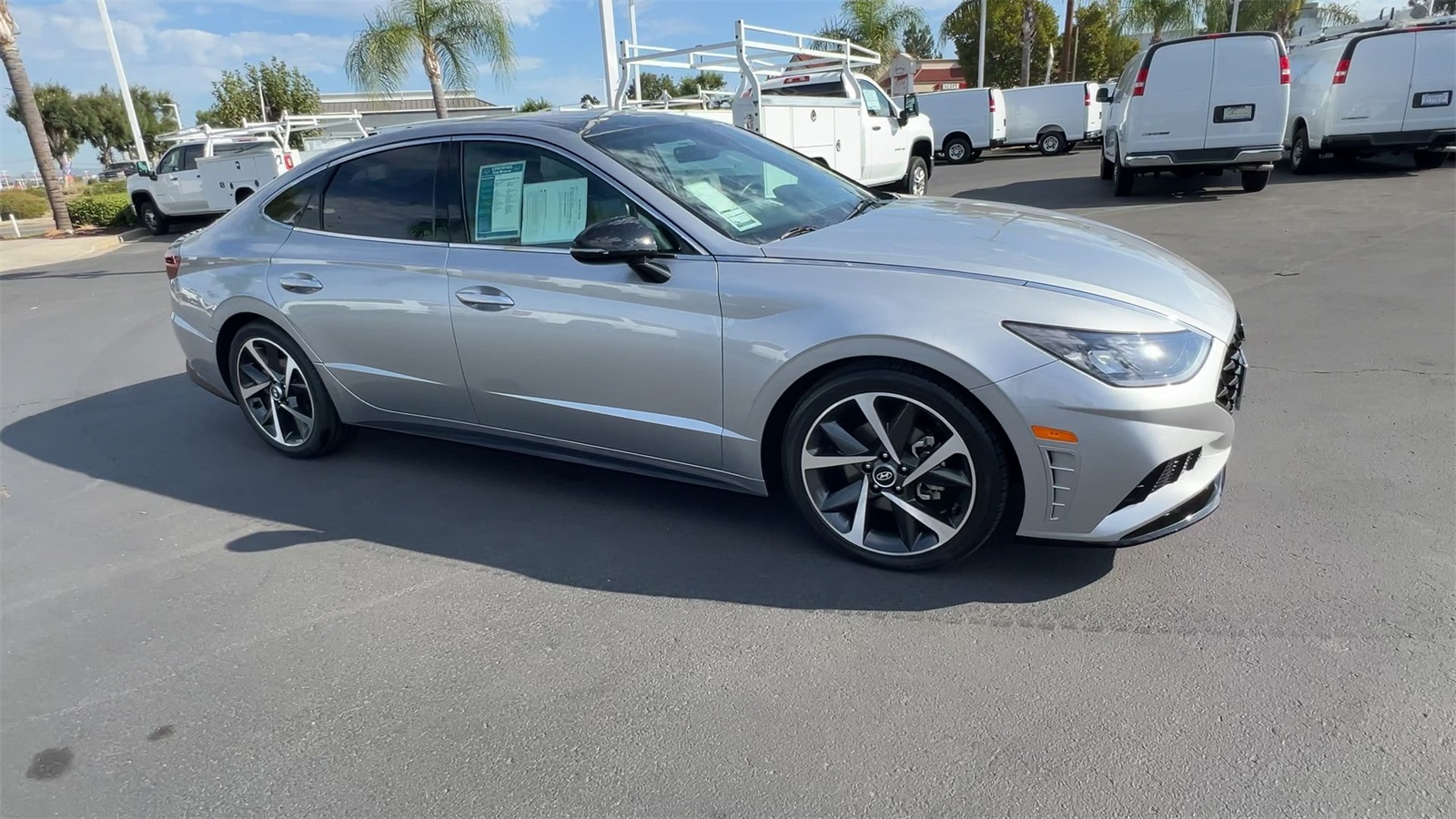 used 2021 Hyundai Sonata car, priced at $23,991