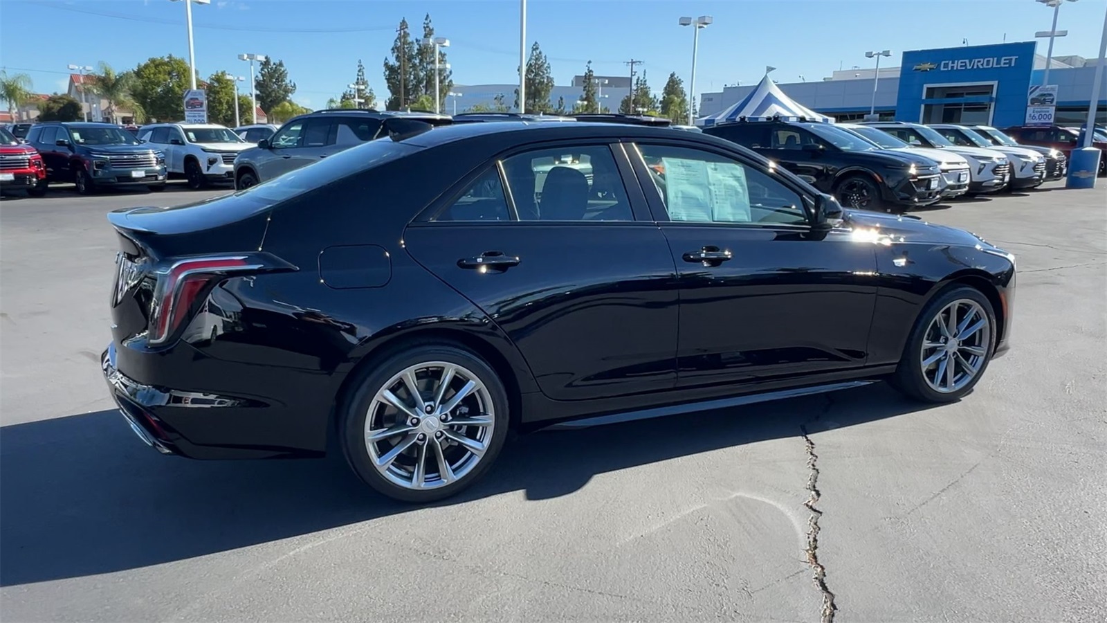 used 2025 Cadillac CT4 car, priced at $42,991