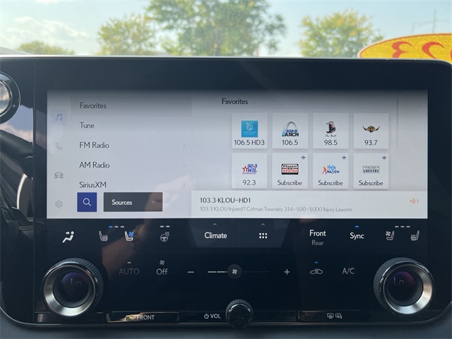 used 2023 Lexus RX car, priced at $58,040