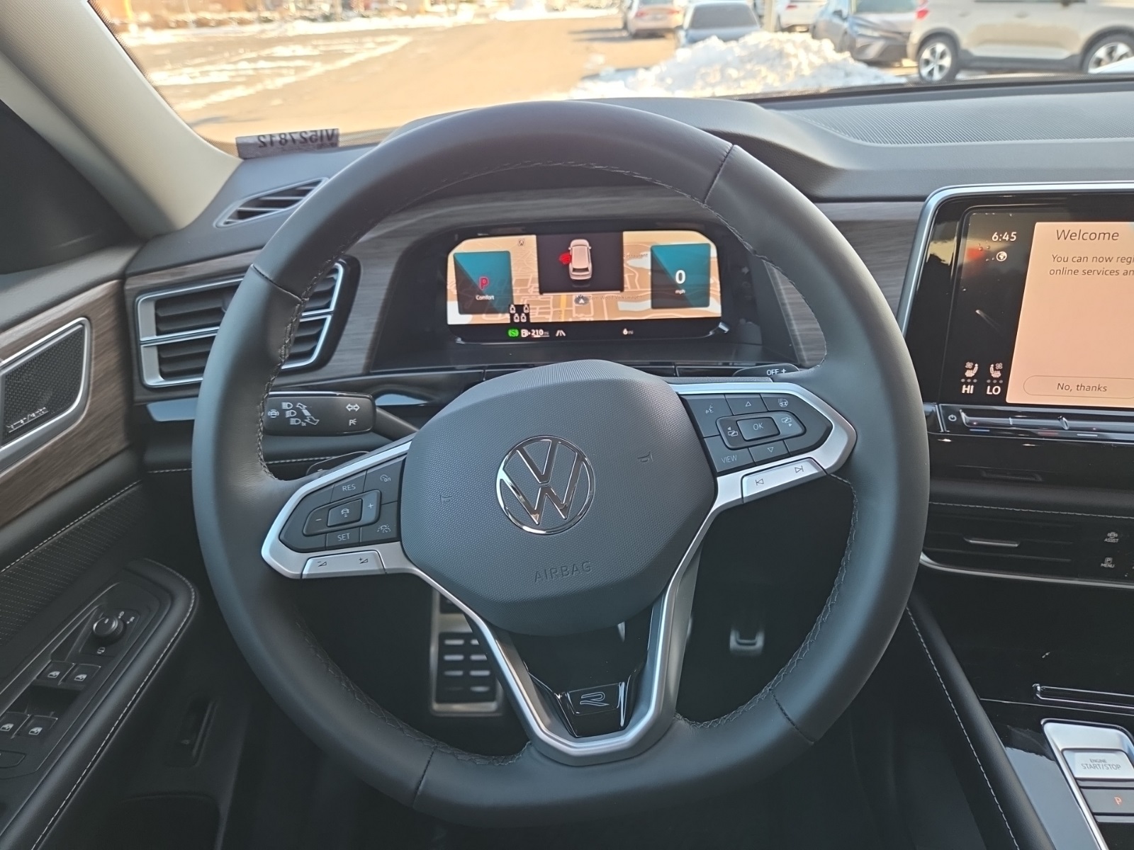 new 2026 Volkswagen Atlas car, priced at $55,453