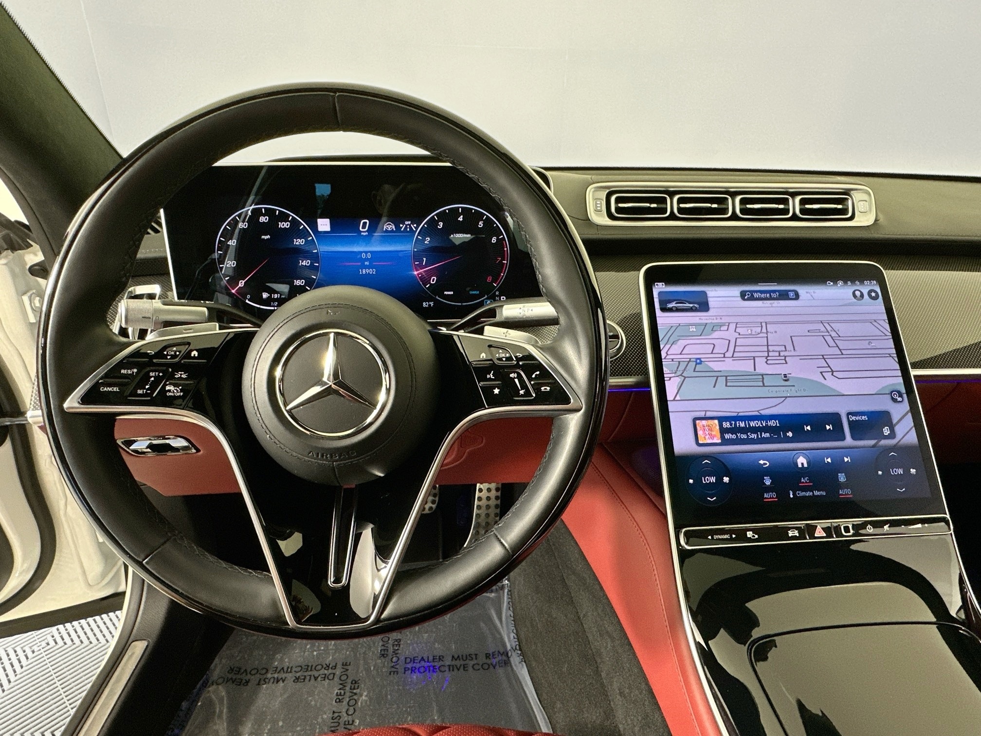 used 2022 Mercedes-Benz S-Class car, priced at $82,999
