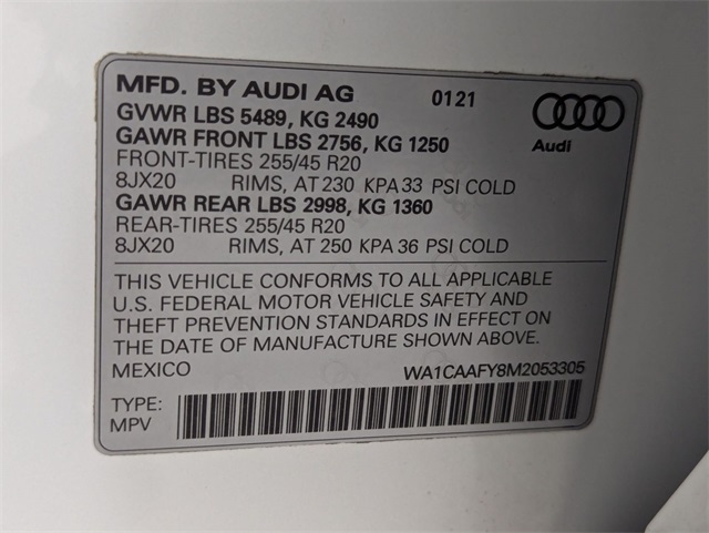 used 2021 Audi Q5 car, priced at $26,481