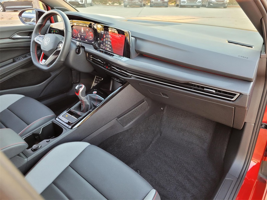 used 2024 Volkswagen Golf GTI car, priced at $32,427