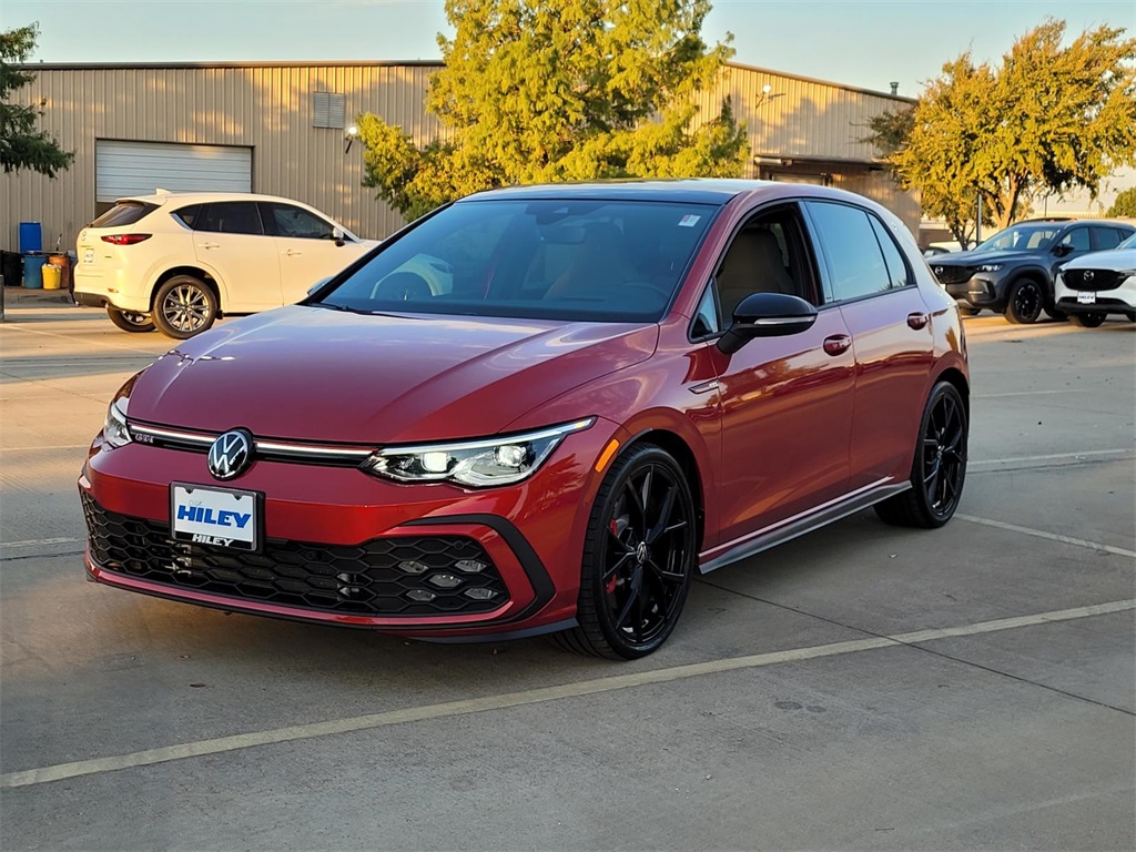 used 2024 Volkswagen Golf GTI car, priced at $32,427