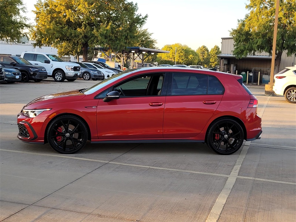 used 2024 Volkswagen Golf GTI car, priced at $32,427