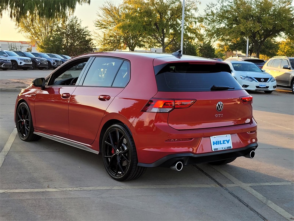 used 2024 Volkswagen Golf GTI car, priced at $32,427