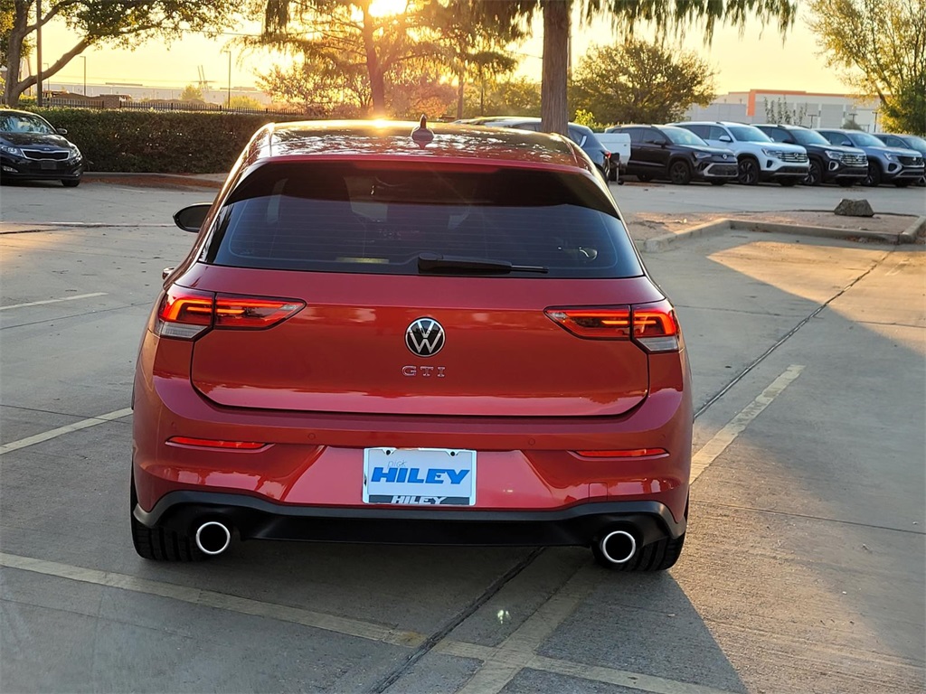 used 2024 Volkswagen Golf GTI car, priced at $32,427
