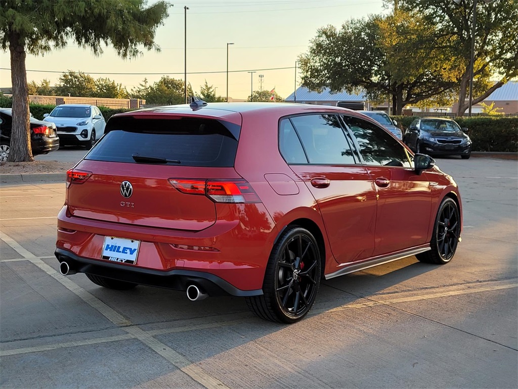 used 2024 Volkswagen Golf GTI car, priced at $32,427