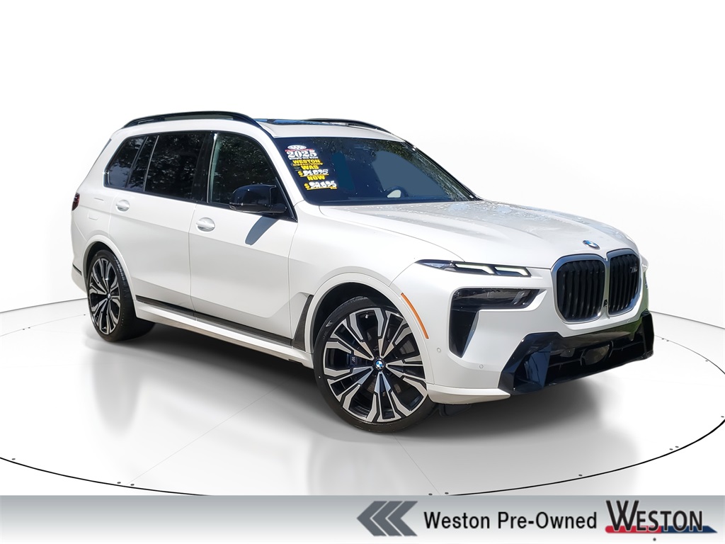 used 2025 BMW X7 car, priced at $92,895