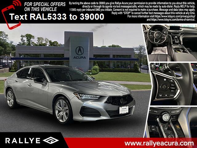 used 2022 Acura TLX car, priced at $29,782