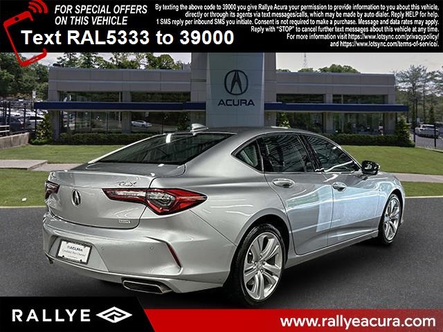 used 2022 Acura TLX car, priced at $29,781