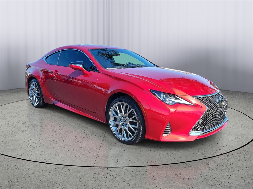 used 2022 Lexus RC car, priced at $38,998
