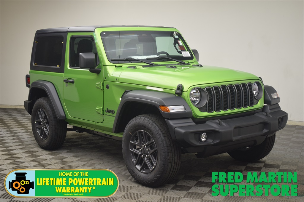 new 2025 Jeep Wrangler car, priced at $40,244