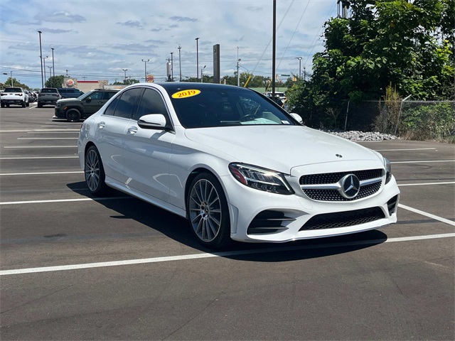 used 2019 Mercedes-Benz C-Class car, priced at $22,488