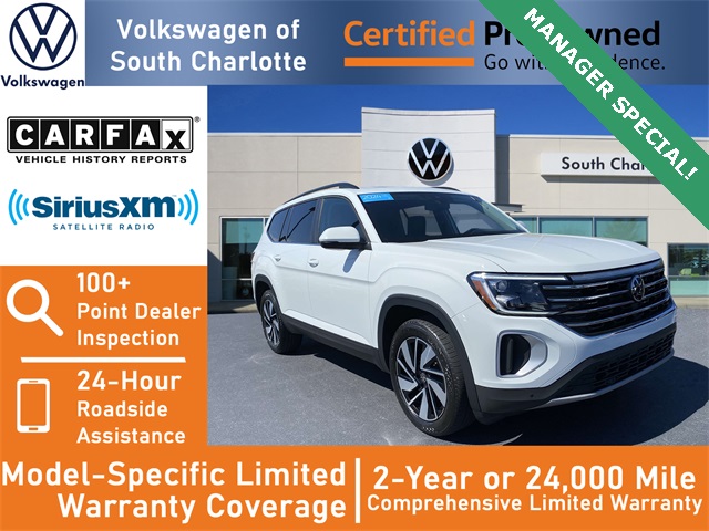 used 2024 Volkswagen Atlas car, priced at $36,496