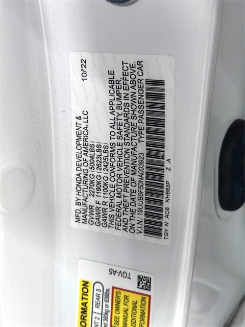 used 2022 Acura TLX car, priced at $34,357