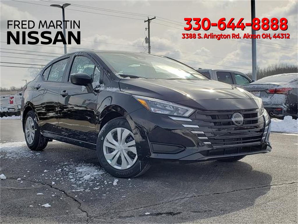 new 2025 Nissan Versa car, priced at $18,946