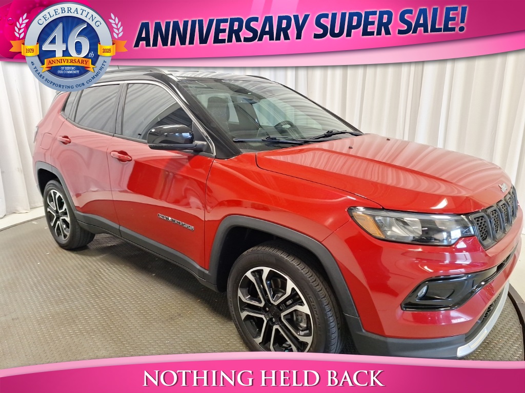 used 2023 Jeep Compass car, priced at $24,445