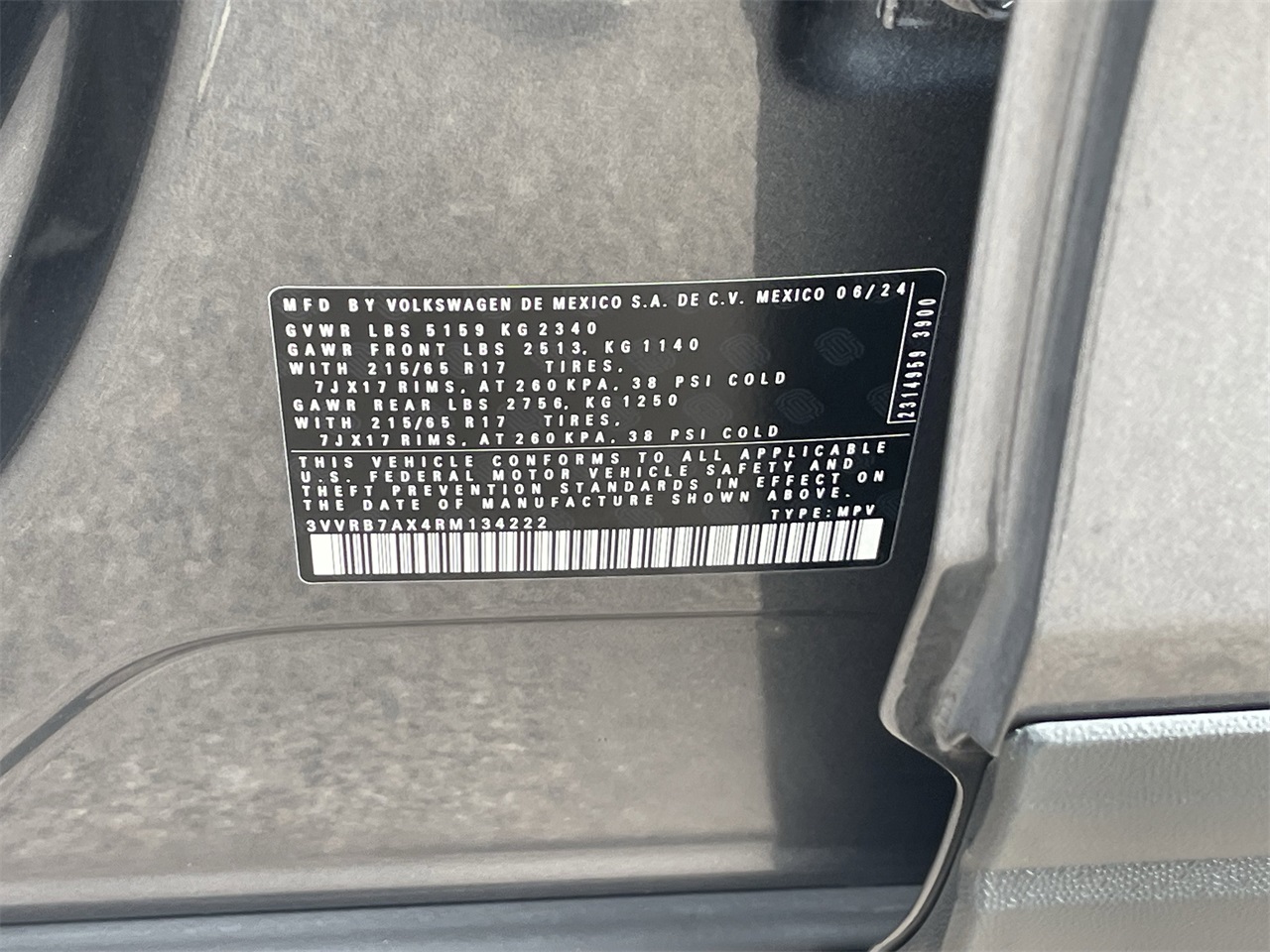 used 2024 Volkswagen Tiguan car, priced at $21,250