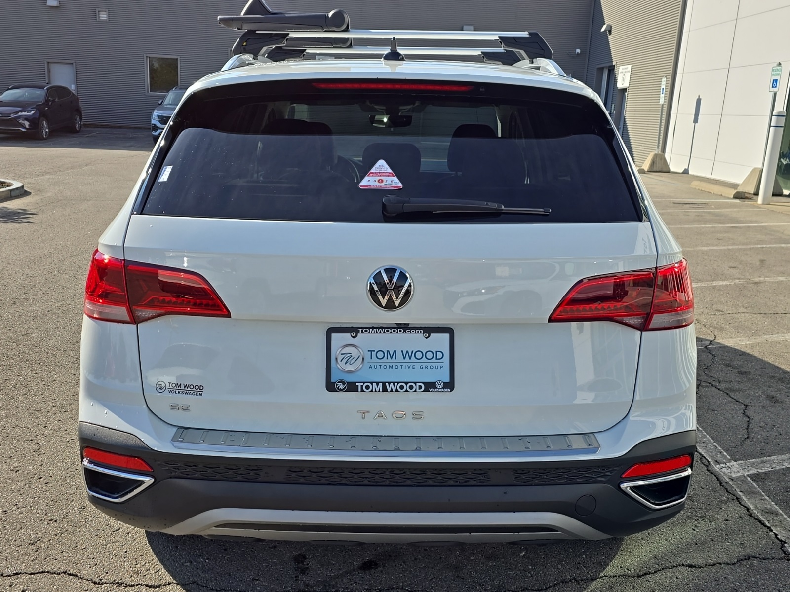 used 2023 Volkswagen Taos car, priced at $21,000