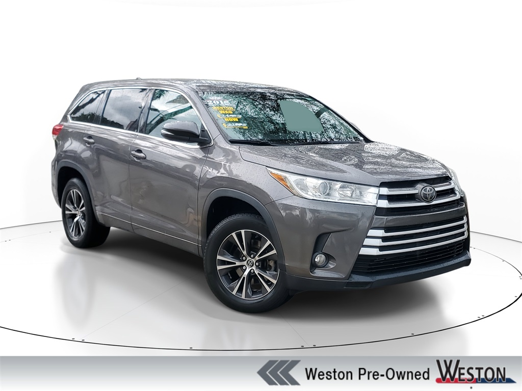used 2018 Toyota Highlander car, priced at $22,995