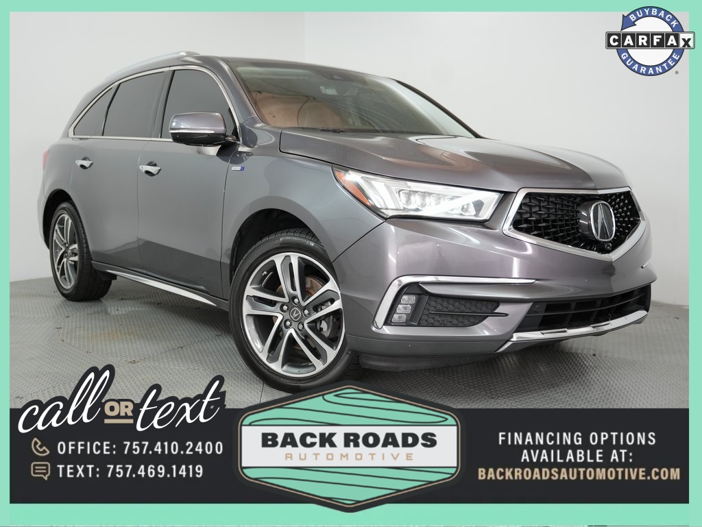 used 2019 Acura MDX Sport Hybrid car, priced at $22,000