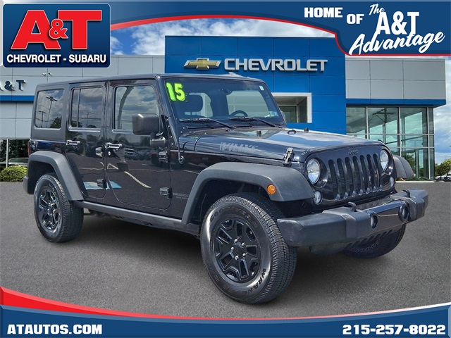 used 2015 Jeep Wrangler car, priced at $15,950