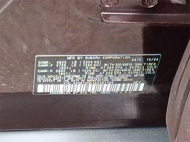 used 2025 Subaru Outback car, priced at $34,958