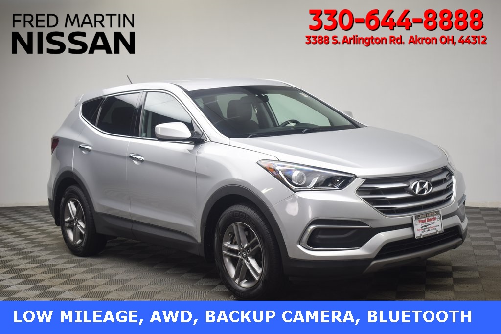 used 2018 Hyundai Santa Fe Sport car, priced at $14,827