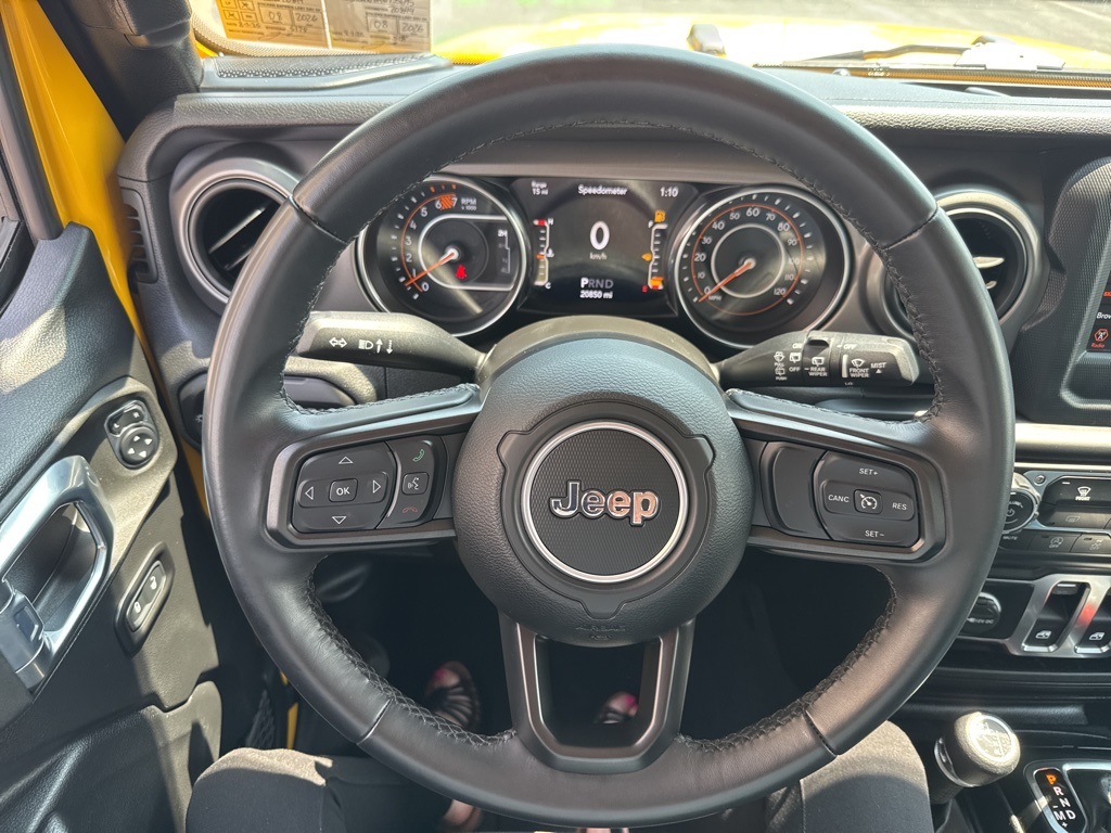 used 2021 Jeep Wrangler car, priced at $30,900