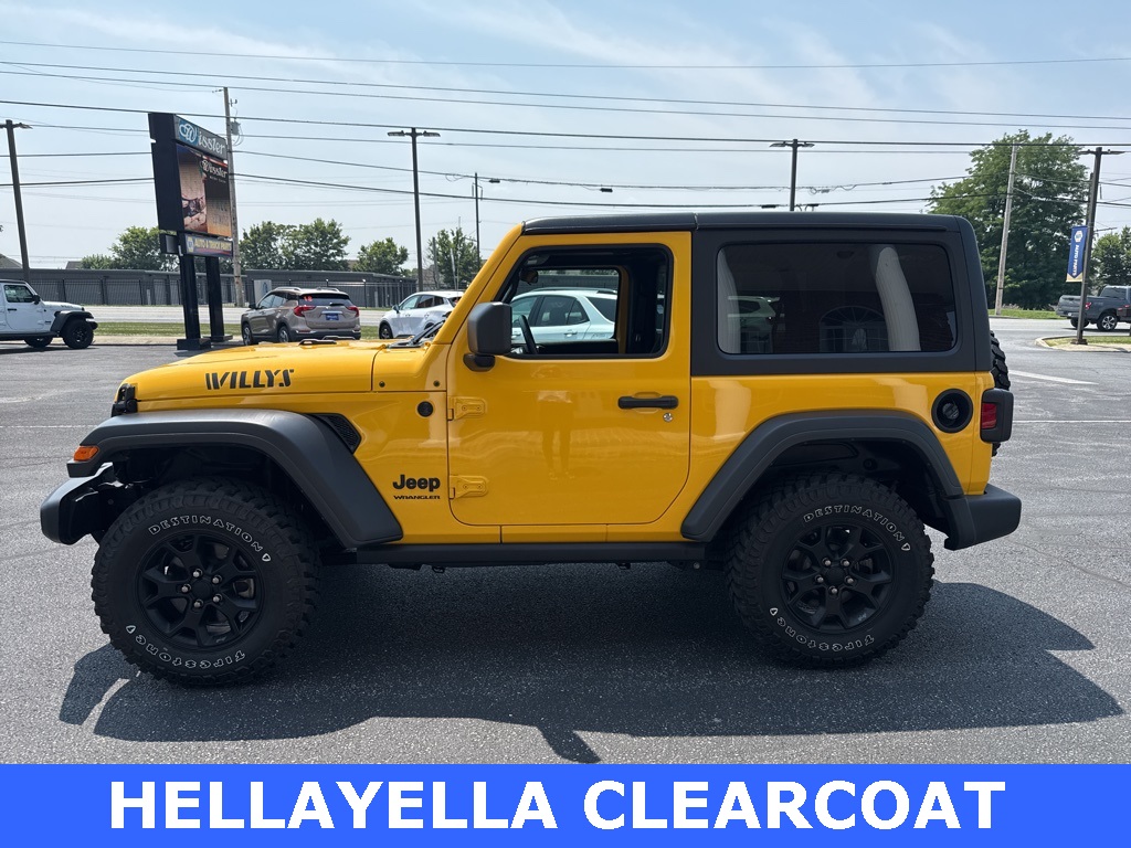 used 2021 Jeep Wrangler car, priced at $30,900